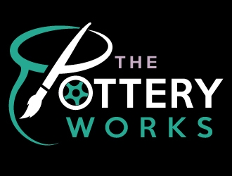 The PotteryWorks logo design by MonkDesign