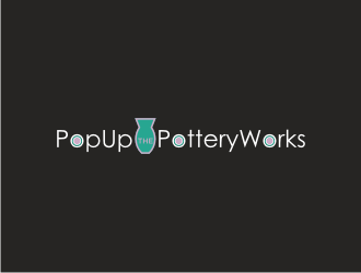 The PotteryWorks logo design by blessings