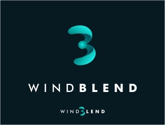 Wind Blend logo design by berewira