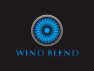 Wind Blend logo design by luckyprasetyo