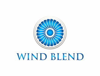 Wind Blend logo design by luckyprasetyo