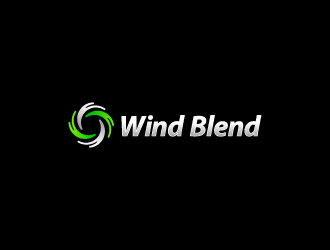 Wind Blend logo design by lestatic22