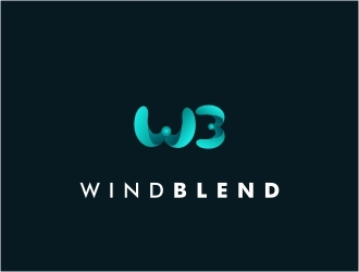 Wind Blend logo design by berewira
