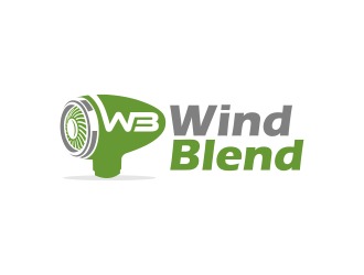 Wind Blend logo design by semar