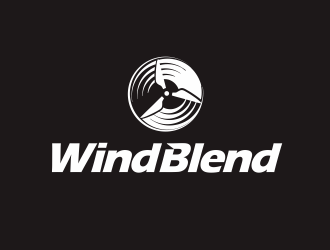 Wind Blend logo design by YONK