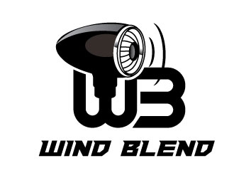 Wind Blend logo design by logoguy