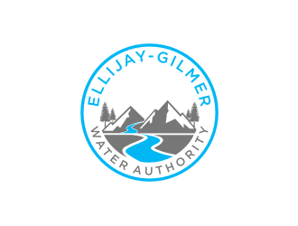 Ellijay-Gilmer Water Authority logo design by Franky.