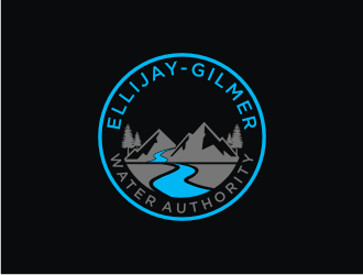 Ellijay-Gilmer Water Authority logo design by Franky.