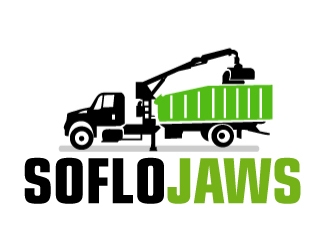Soflo jaws logo design by ElonStark