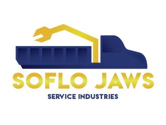 Soflo jaws logo design by Boooool