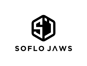 Soflo jaws logo design by BlessedArt