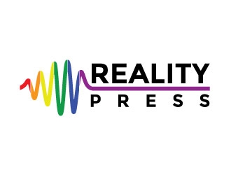Reality Press logo design by adwebicon