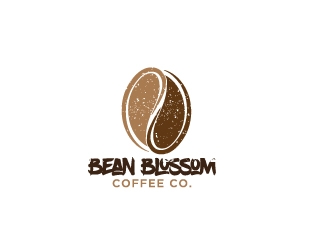 Bean Blossom Coffee Company logo design by Erasedink