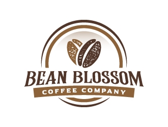 Bean Blossom Coffee Company logo design by Alex7390