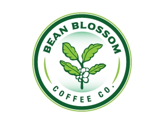 Bean Blossom Coffee Company logo design by Alex7390