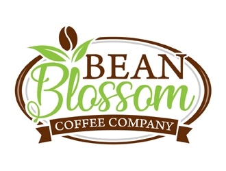 Bean Blossom Coffee Company logo design by MAXR