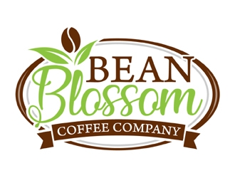 Bean Blossom Coffee Company logo design - 48hourslogo.com