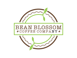 Bean Blossom Coffee Company logo design by BlessedArt