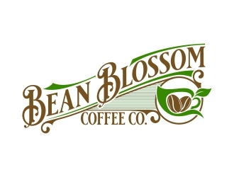 Bean Blossom Coffee Company logo design by b3no