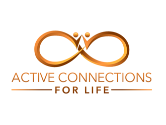 Active Connections For Life logo design by megalogos