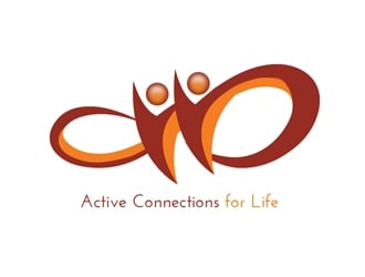 Active Connections For Life logo design by Roma