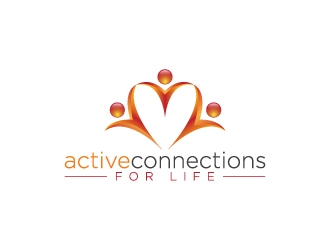 Active Connections For Life logo design by desynergy
