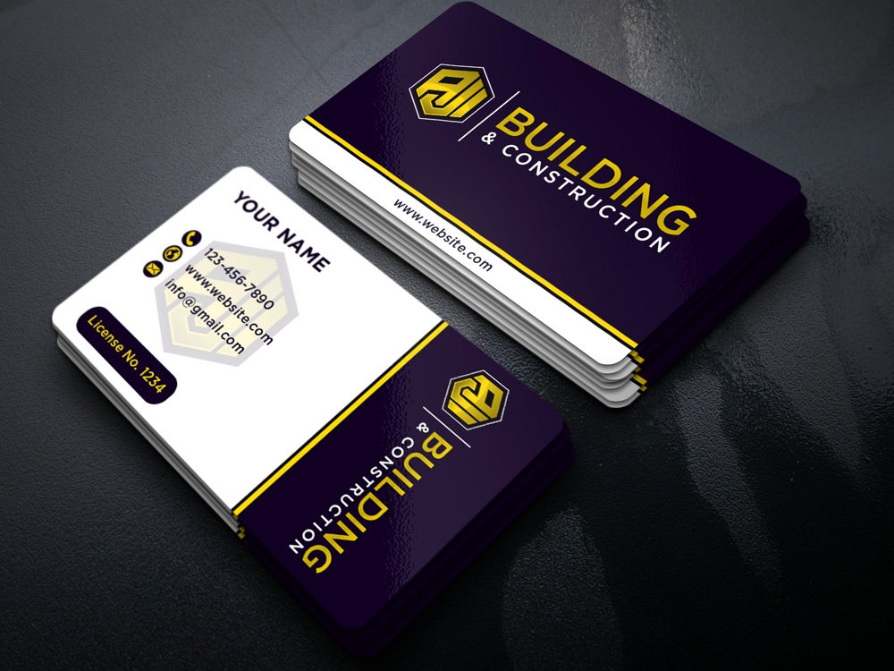 AJI Building & Construction logo design by Gelotine