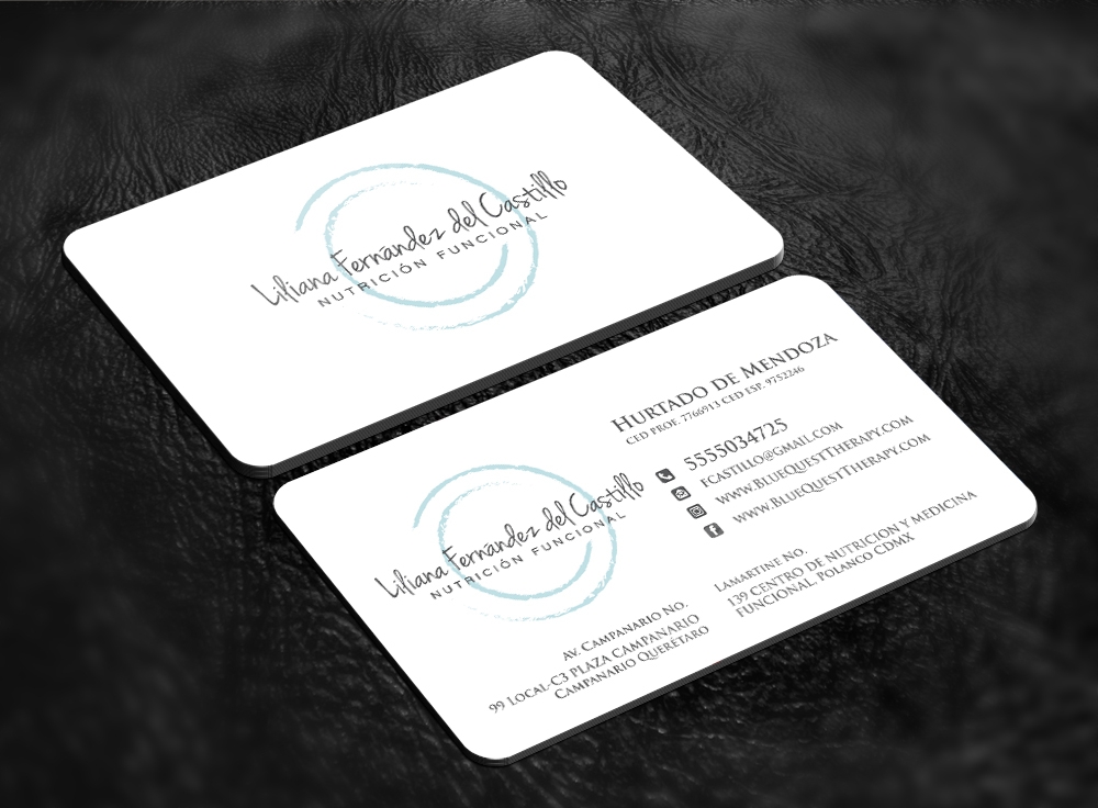 Liliana Fernández del Castillo logo design by abss