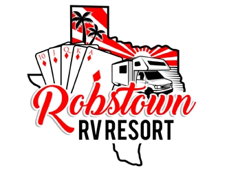 Robstown RV Resort logo design by MAXR