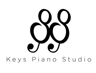 88 Keys Piano Studio logo design by ardistic