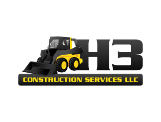 H3 CONSTRUCTION SERVICES LLC logo design by Panara