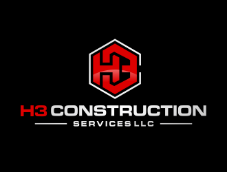 H3 CONSTRUCTION SERVICES LLC logo design by creator_studios