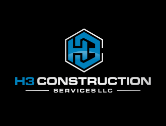 H3 CONSTRUCTION SERVICES LLC logo design by creator_studios