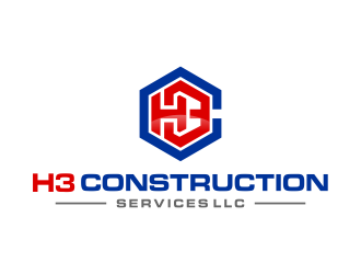 H3 CONSTRUCTION SERVICES LLC logo design by creator_studios