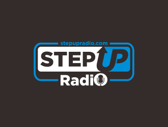 STEP UP Radio logo design by IrvanB