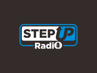 STEP UP Radio logo design by IrvanB