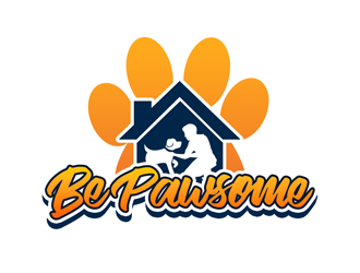 Be Pawsome logo design by kunejo