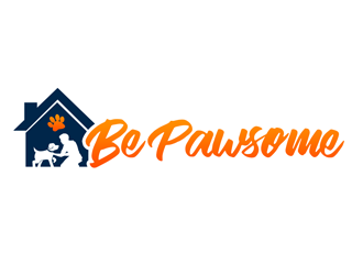 Be Pawsome logo design by kunejo
