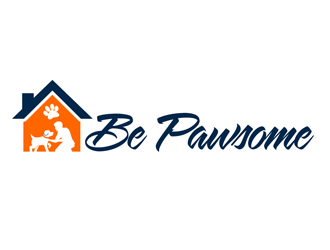 Be Pawsome logo design by kunejo