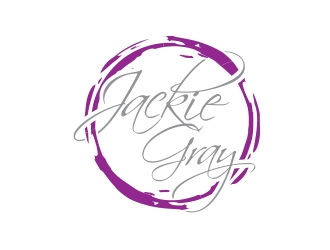 Jackie Gray logo design by MarkindDesign