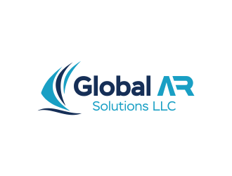Global AR Solutions logo design by Gwerth