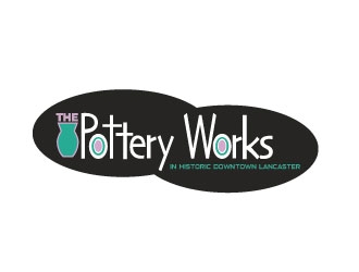 The PotteryWorks logo design by Suvendu
