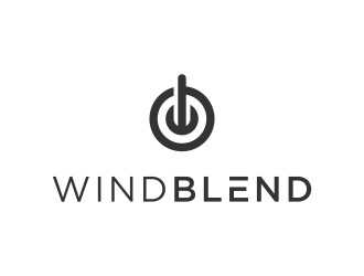 Wind Blend logo design by Kanya