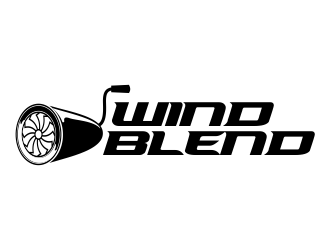 Wind Blend logo design by AisRafa