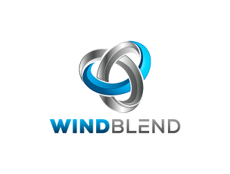 Wind Blend logo design by pencilhand