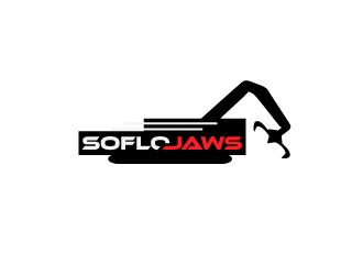 Soflo jaws logo design by estrezen