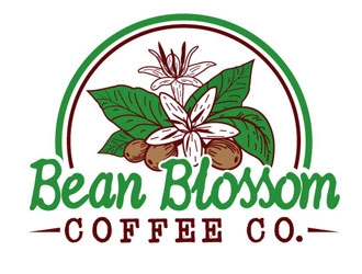 Bean Blossom Coffee Company logo design by logoguy