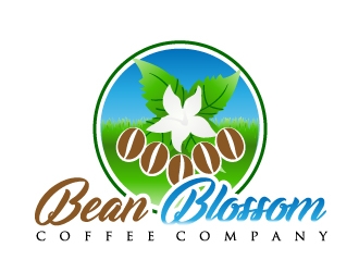 Bean Blossom Coffee Company logo design by samuraiXcreations