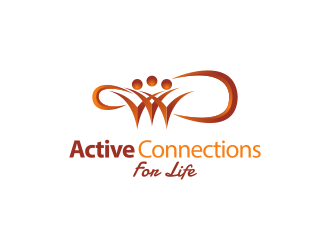 Active Connections For Life logo design by Panara