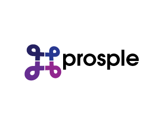 Prosple logo design by yans